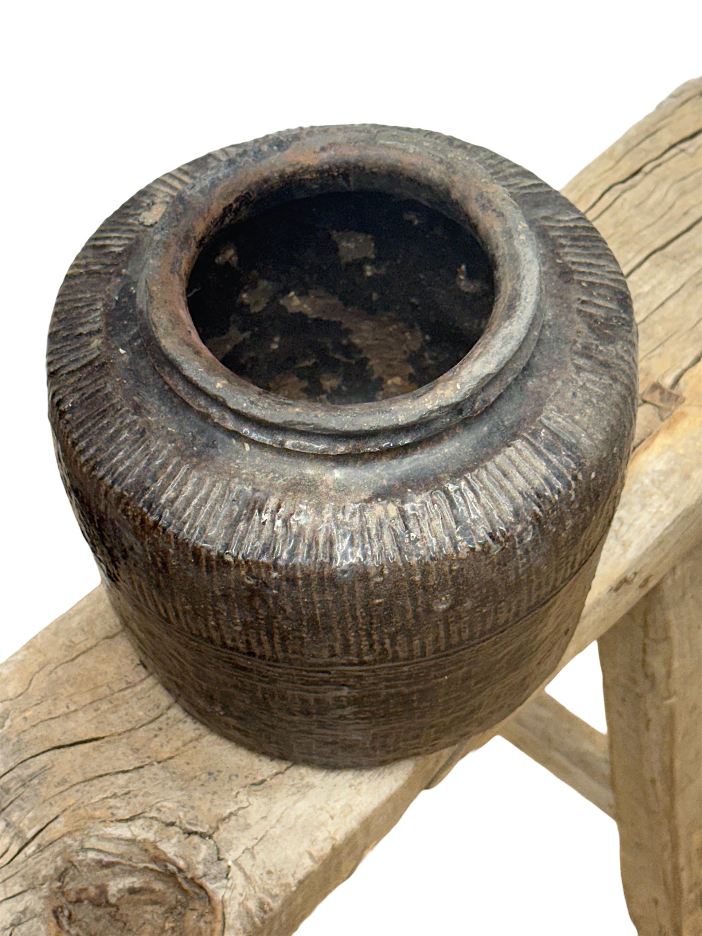 Vintage Chinese Bean Pot