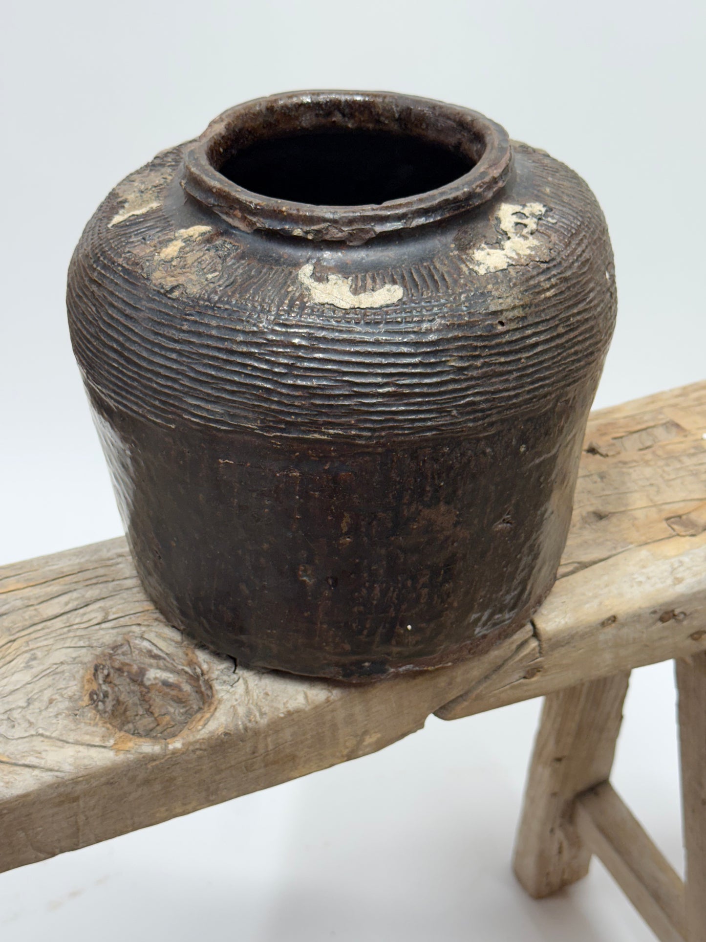 Vintage Chinese Bean Pot