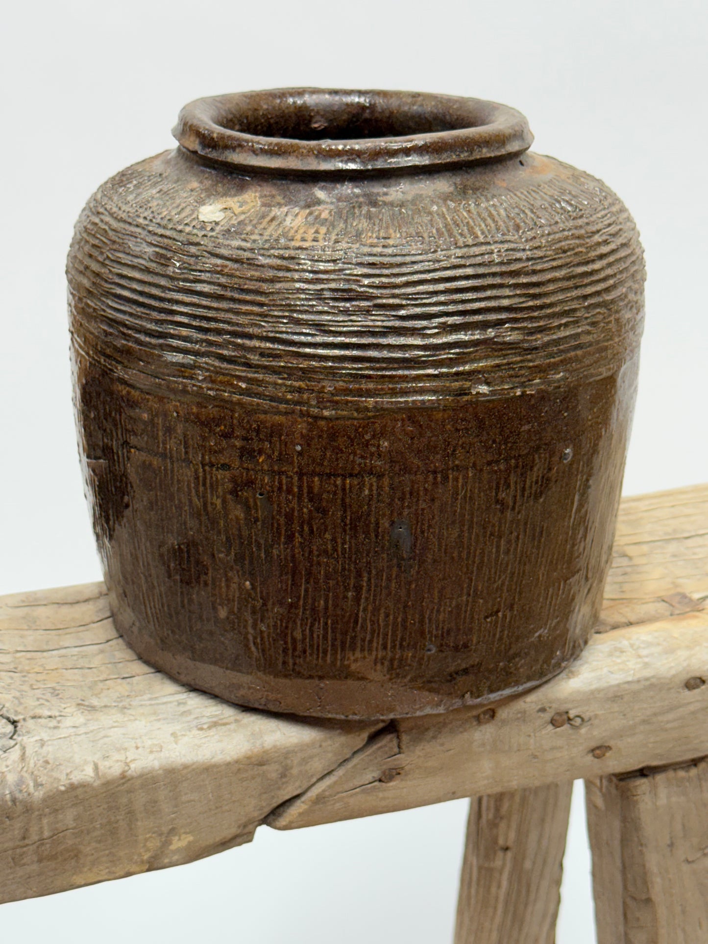 Vintage Chinese Bean Pot