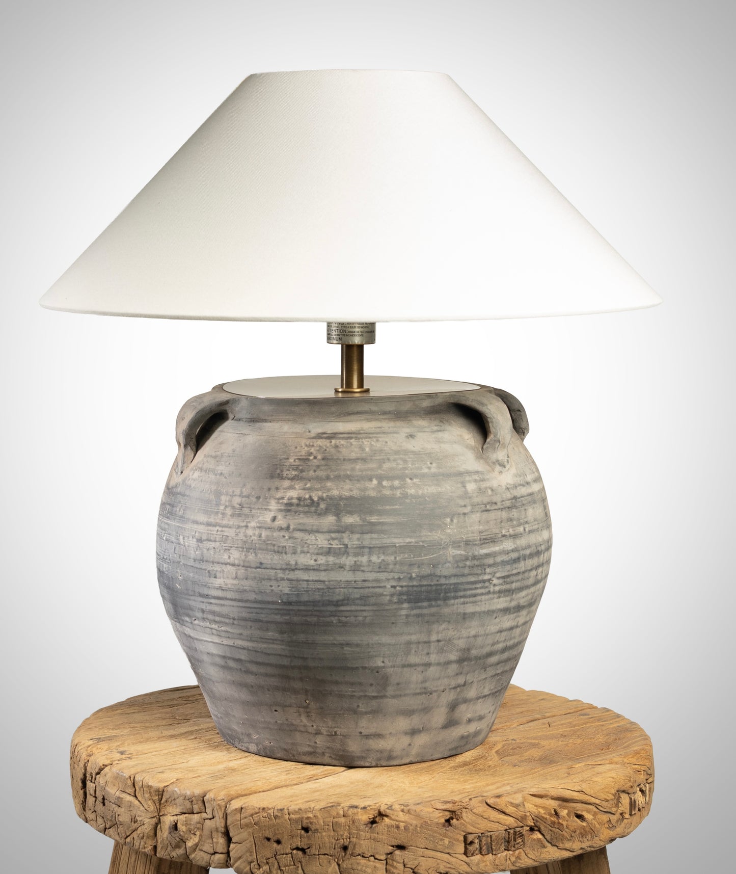 Chinese Water Pot Lamp with handles