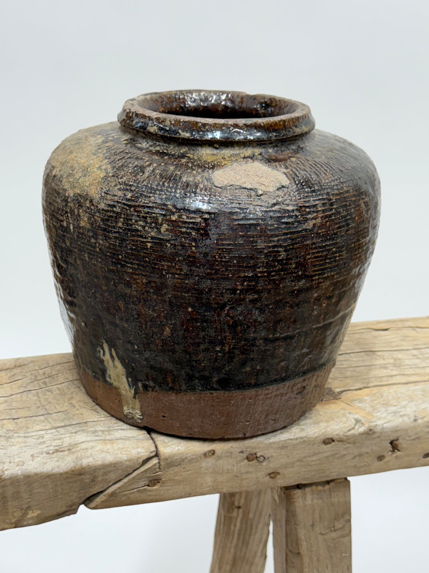 Vintage Chinese Bean Pot