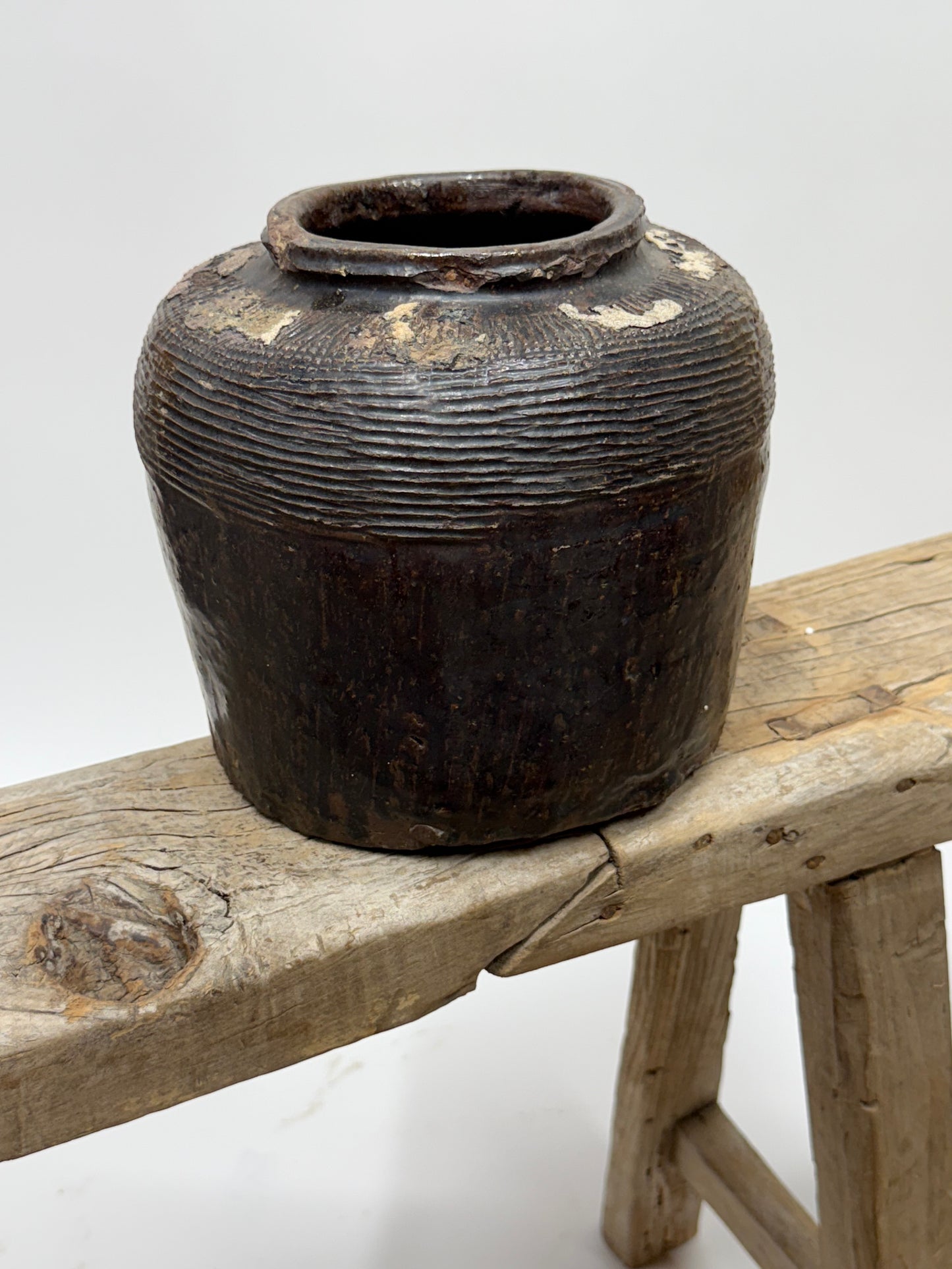 Vintage Chinese Bean Pot