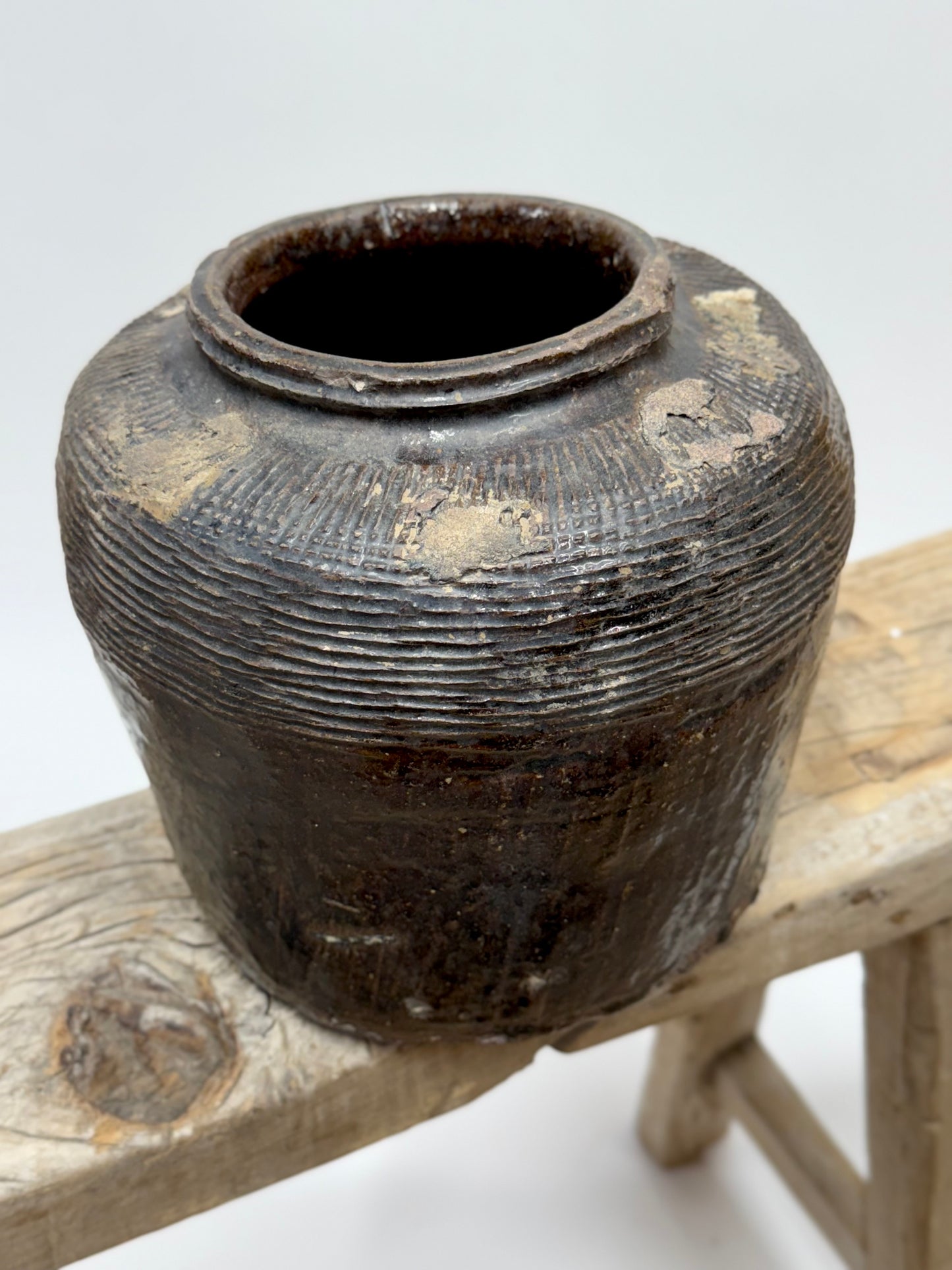 Vintage Chinese Bean Pot
