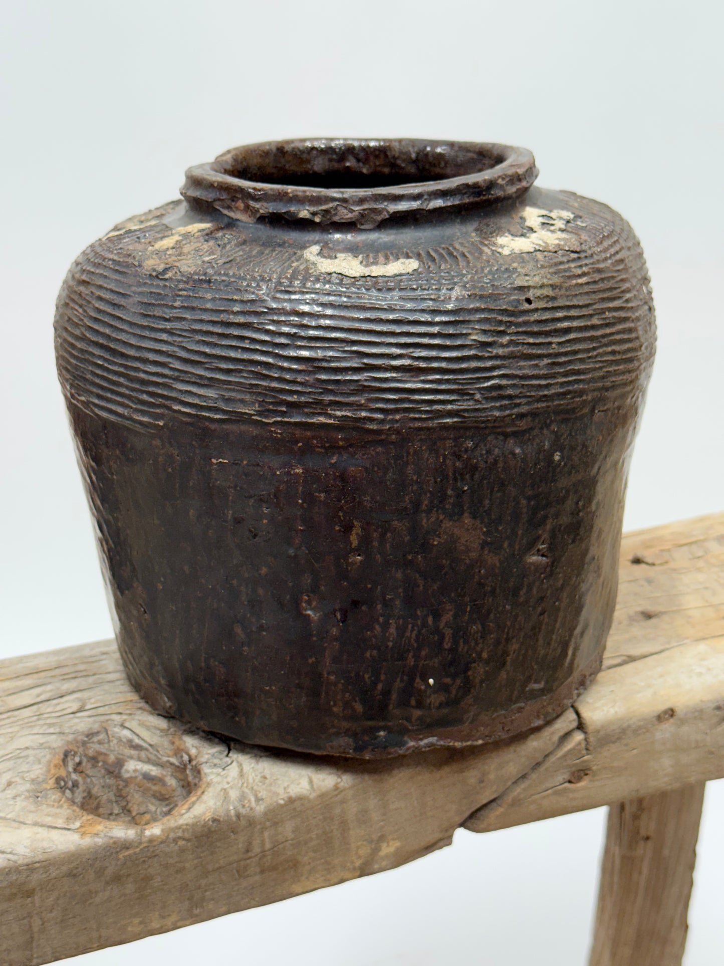 Vintage Chinese Bean Pot