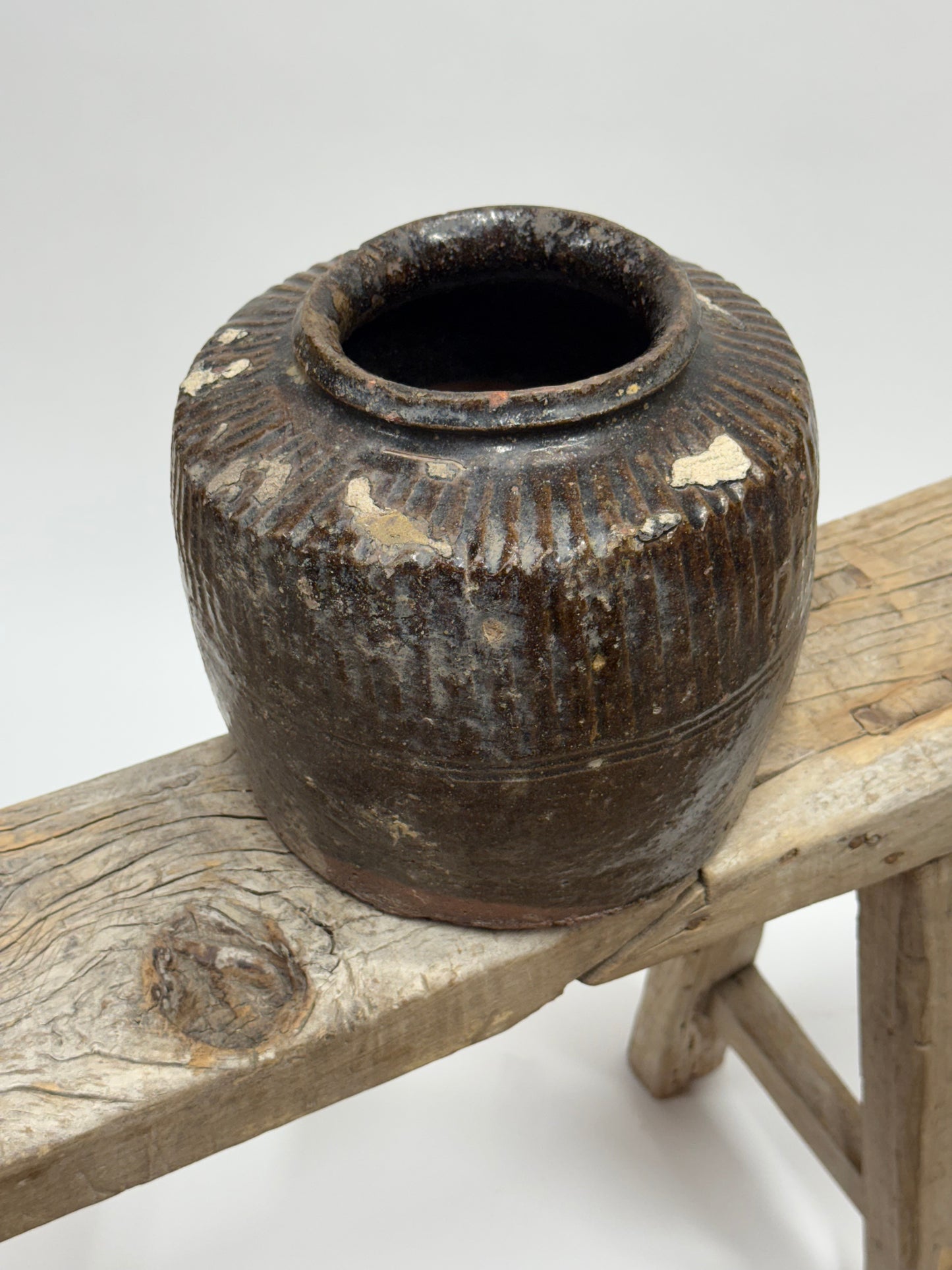 Vintage Chinese Bean Pot