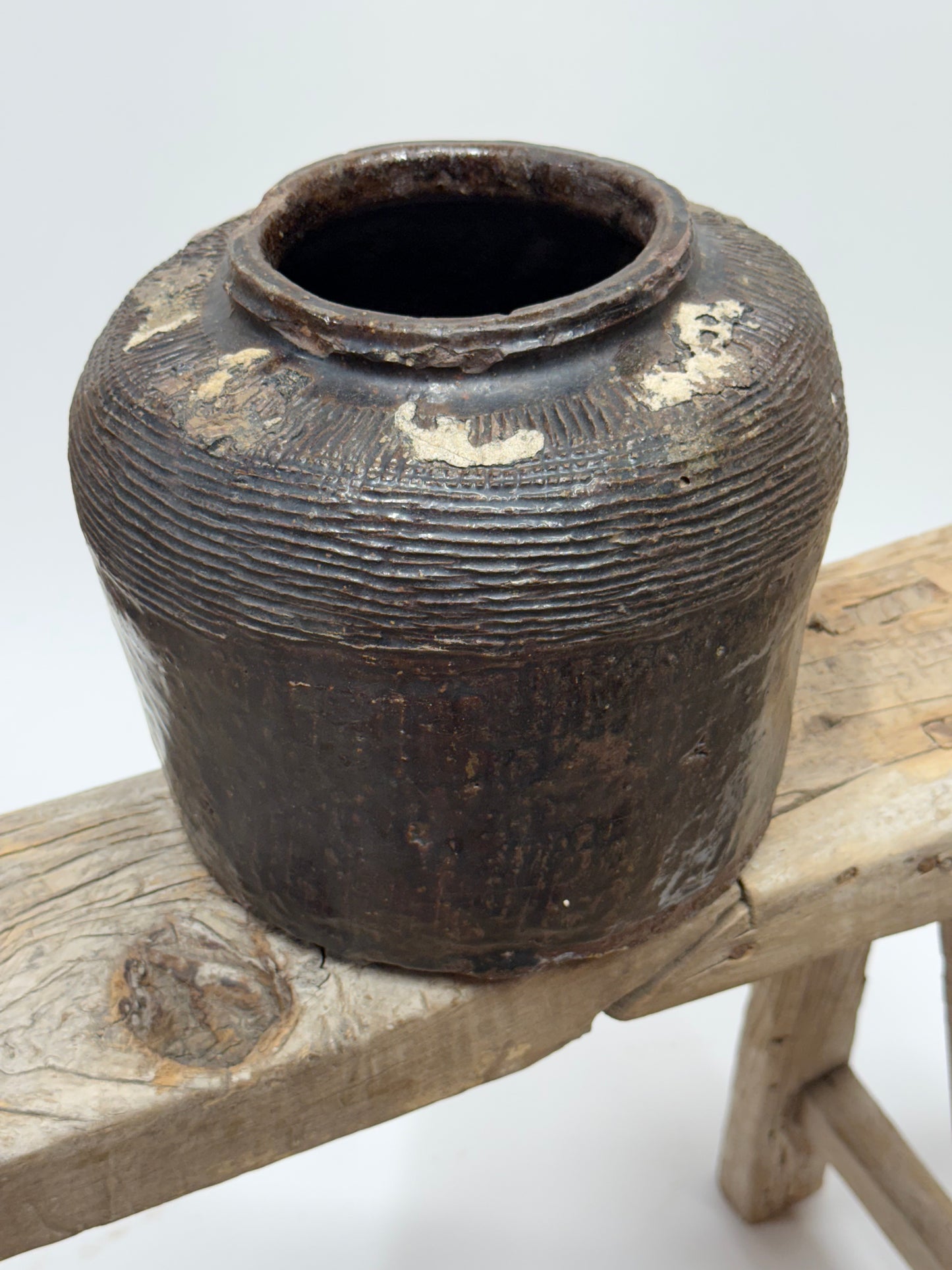 Vintage Chinese Bean Pot