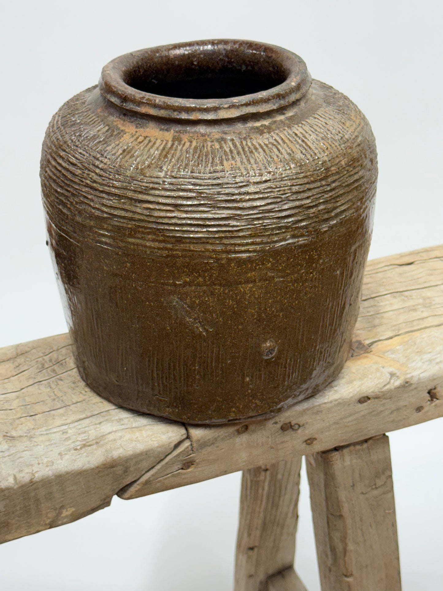 Vintage Chinese Bean Pot