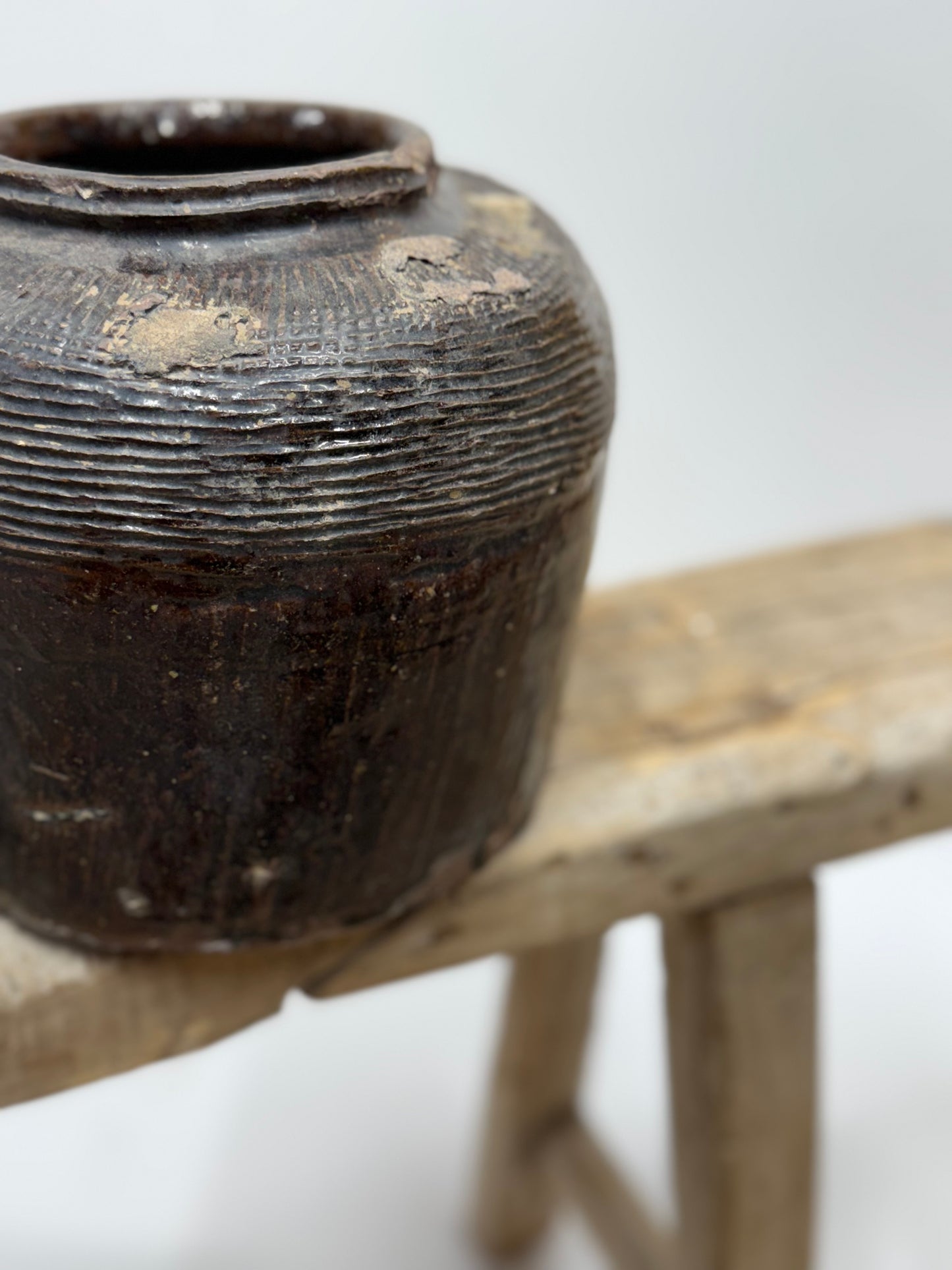 Vintage Chinese Bean Pot