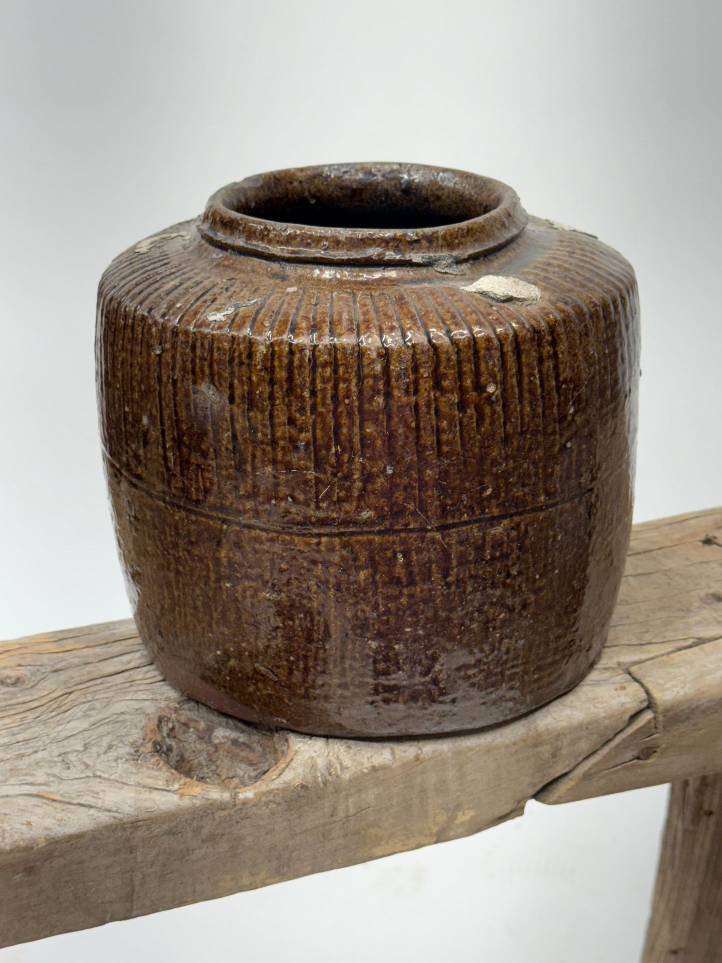 Vintage Chinese Bean Pot