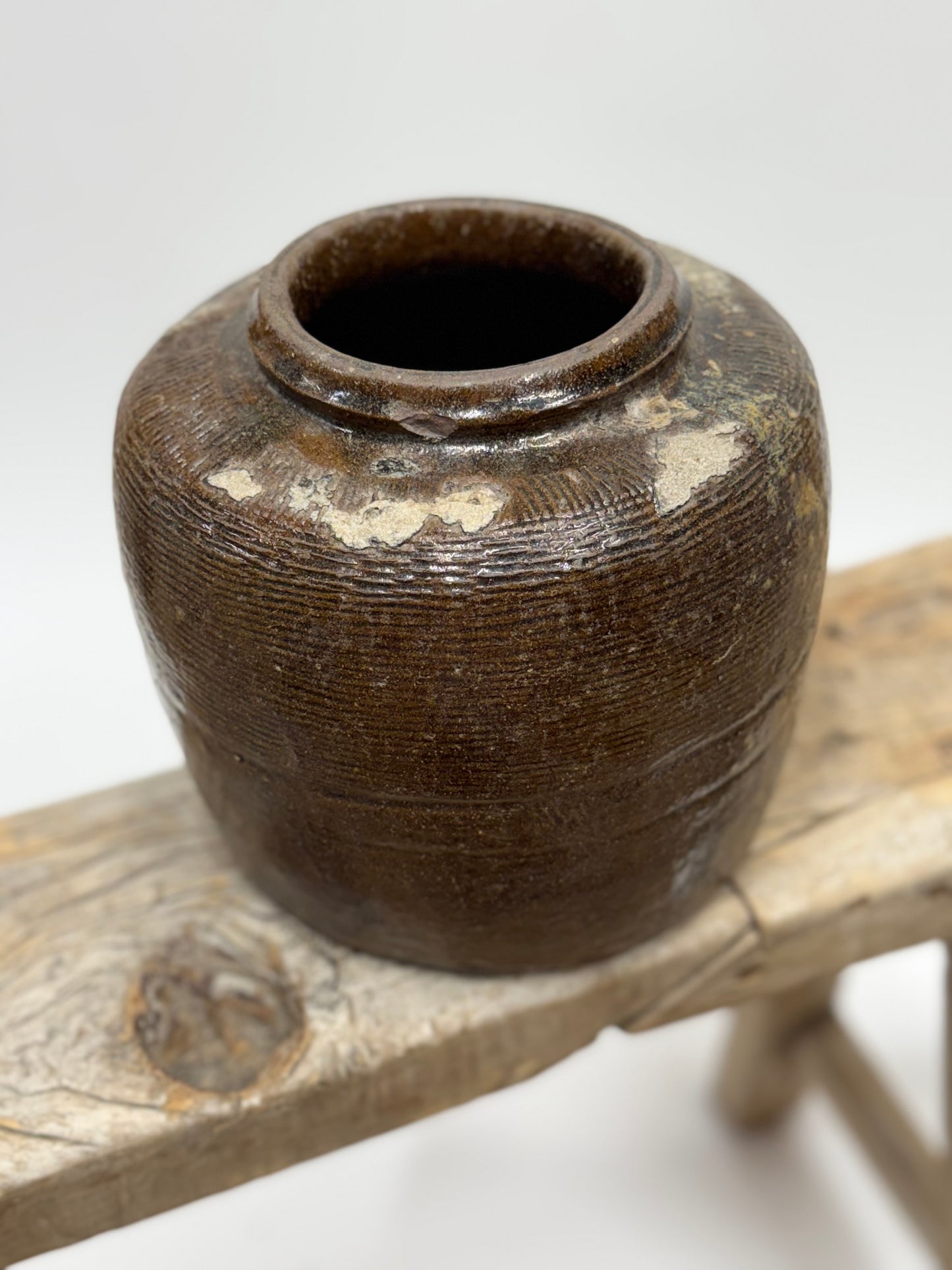 Vintage Chinese Bean Pot