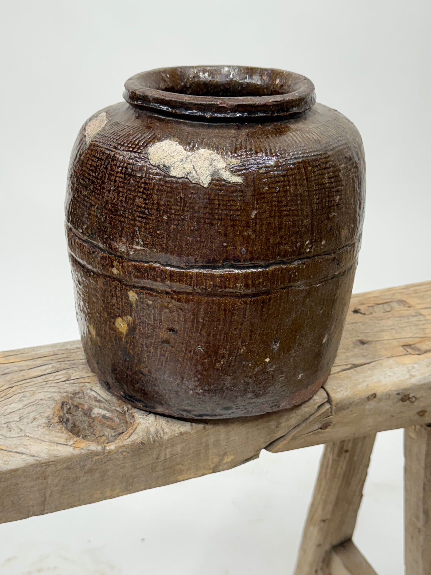 Vintage Chinese Bean Pot