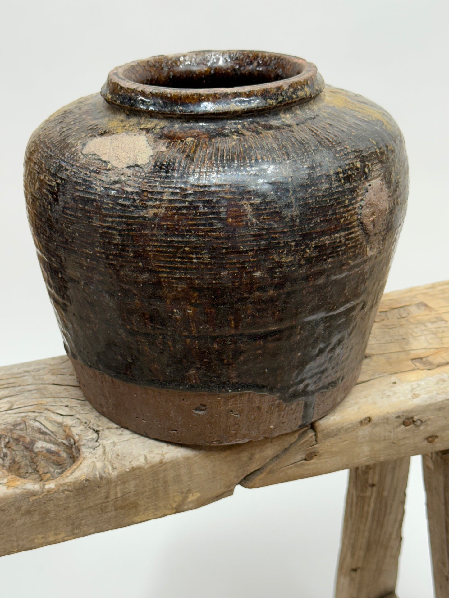Vintage Chinese Bean Pot
