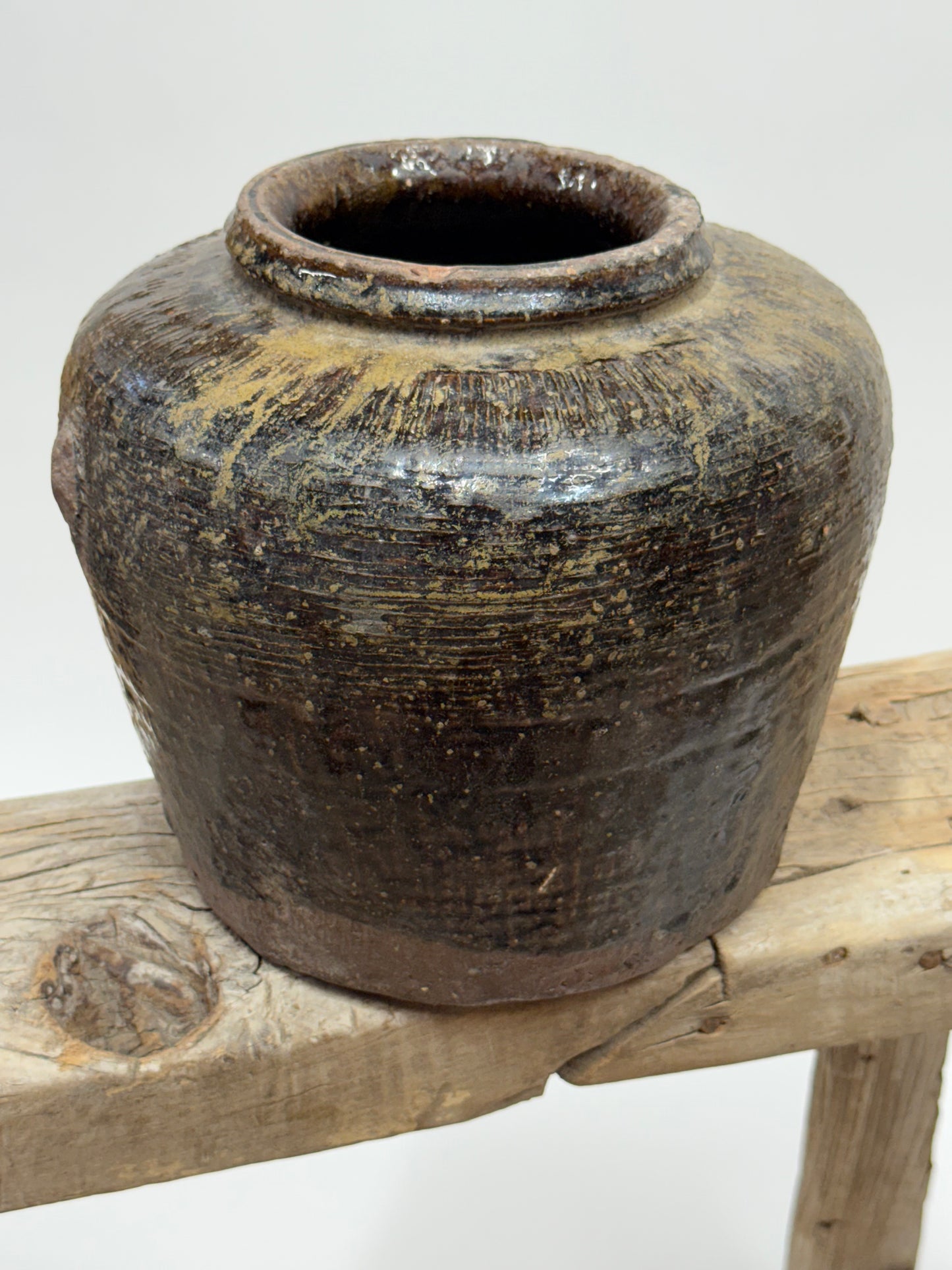 Vintage Chinese Bean Pot