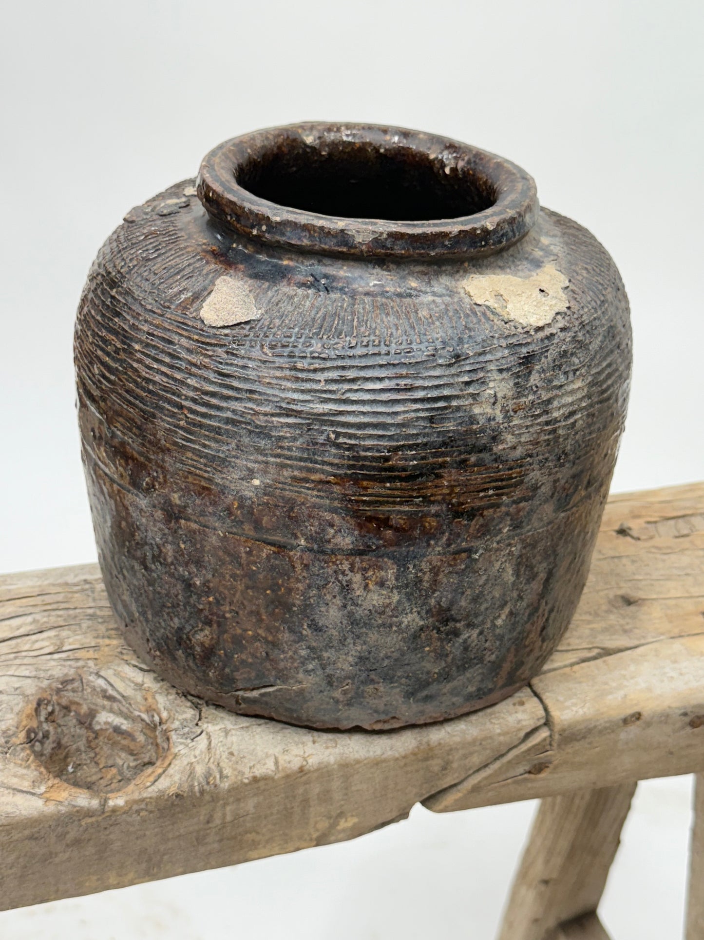 Vintage Chinese Bean Pot