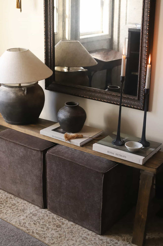 Earthy Elegance: Styling Rustic Pot Lamps