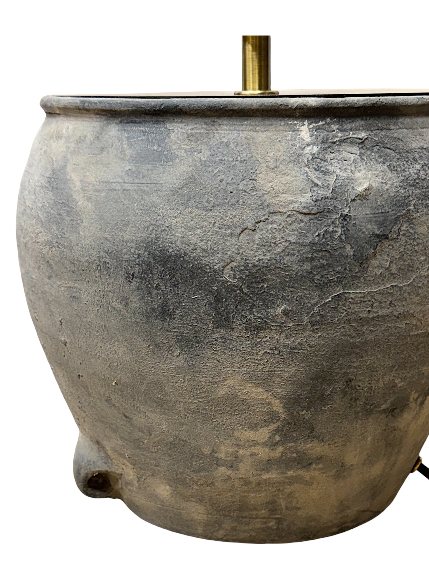 Rustic Pot Lamp