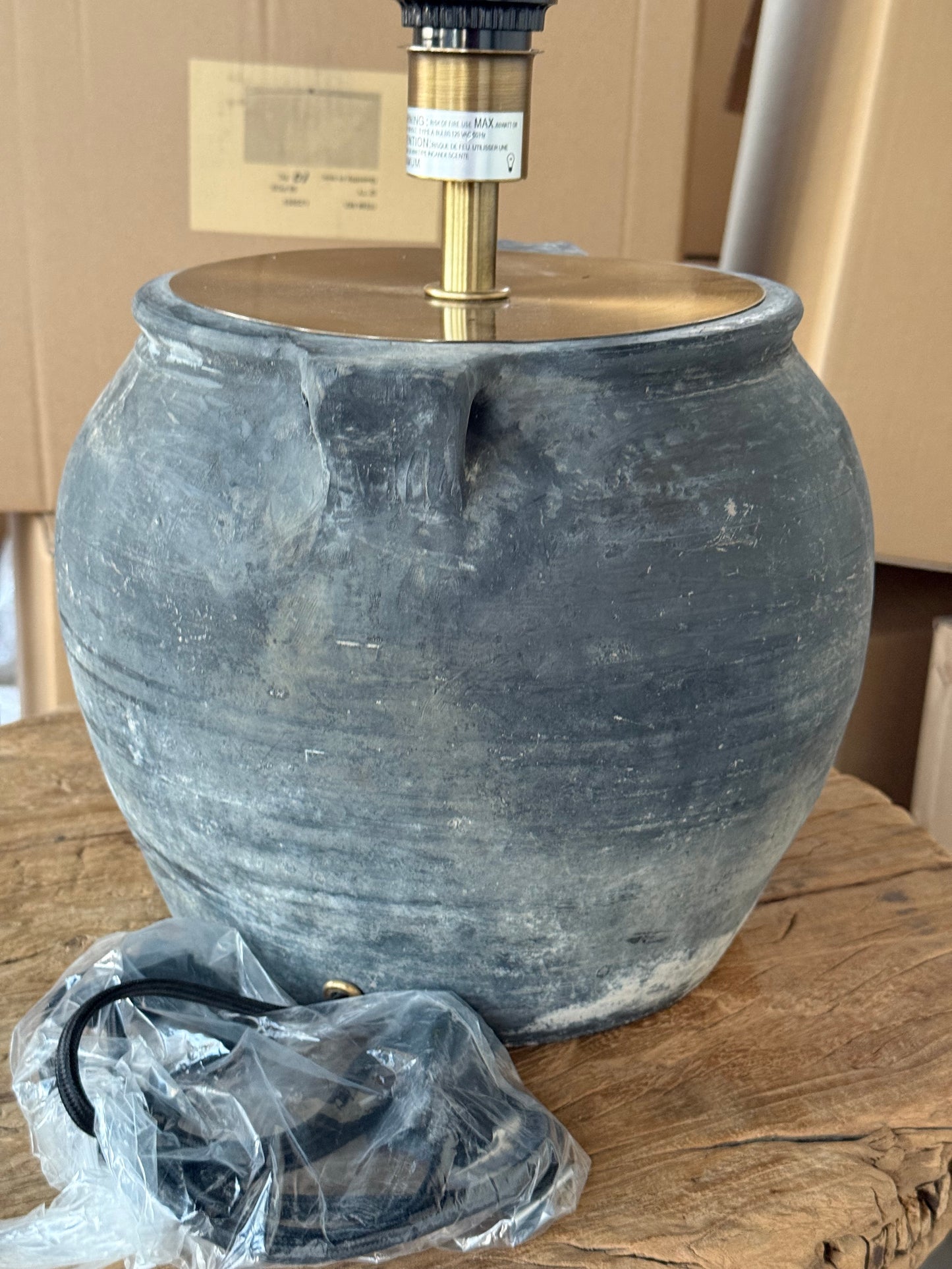 Chinese Pot Lamp with handles