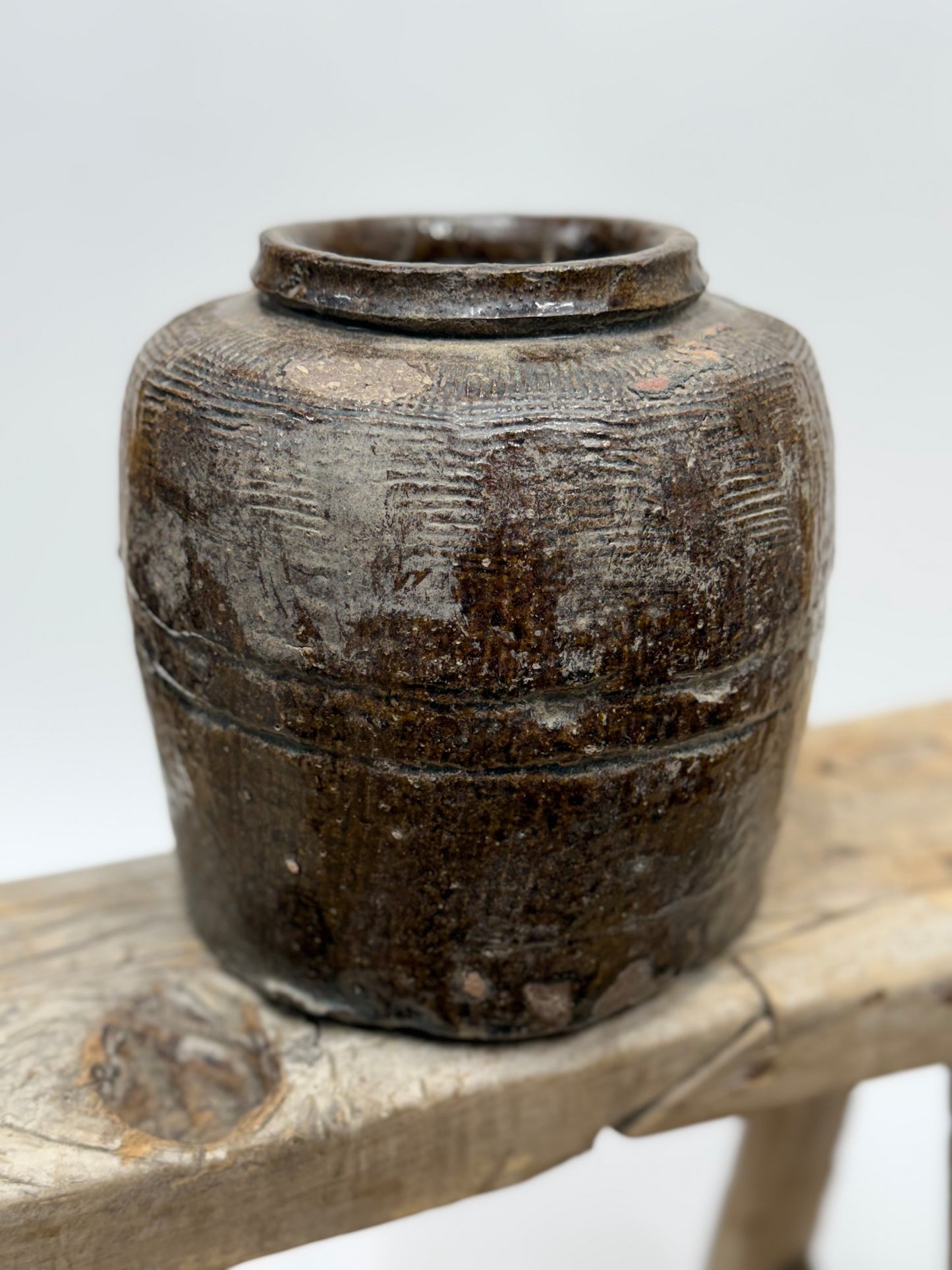 Vintage Chinese Bean Pot