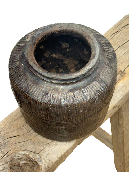 Vintage Chinese Bean Pot