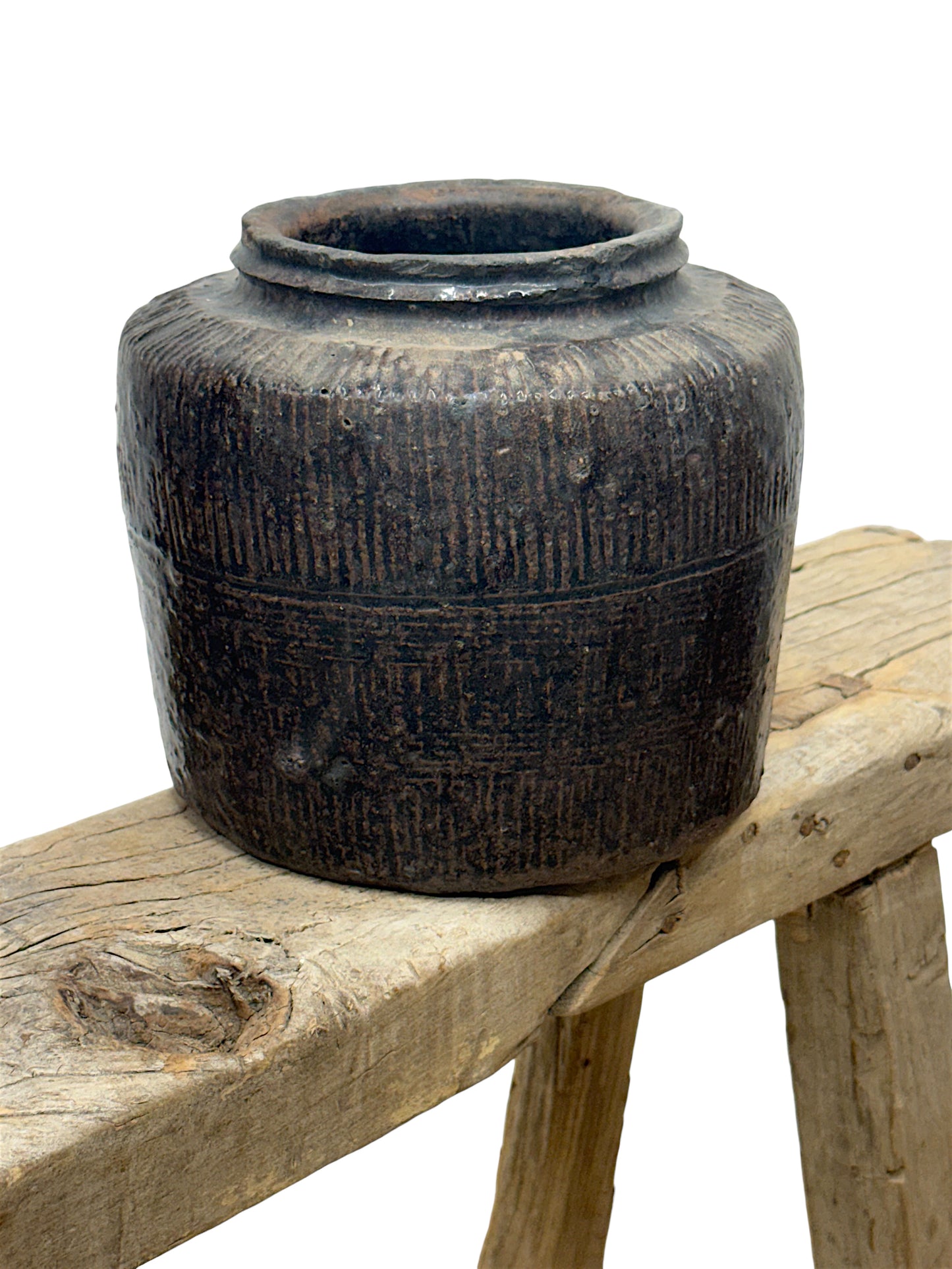 Vintage Chinese Bean Pot