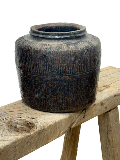 Vintage Chinese Bean Pot