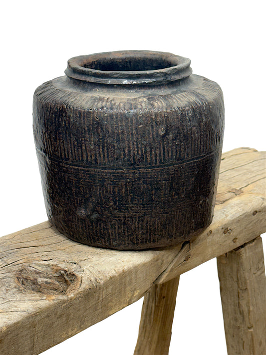 Vintage Chinese Bean Pot