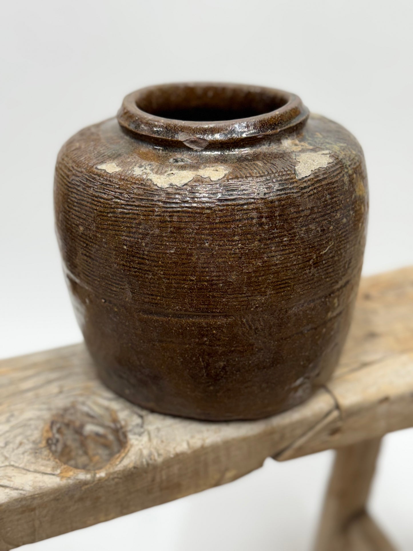 Vintage Chinese Bean Pot