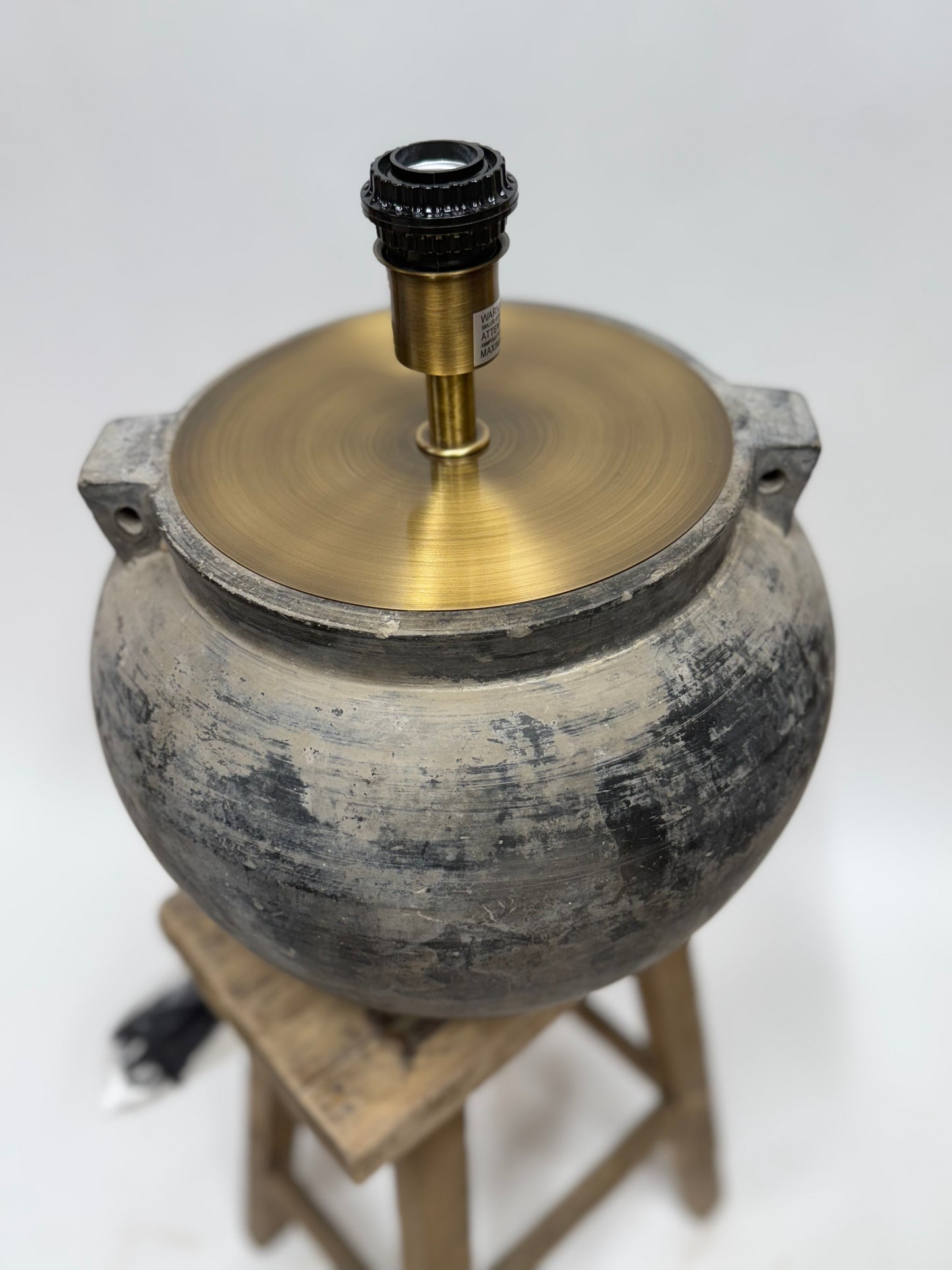 Chinese Pot Lamp with handles