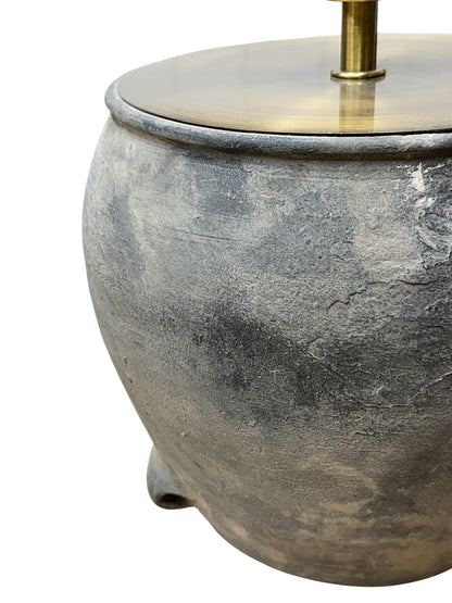 Rustic Pot Lamp