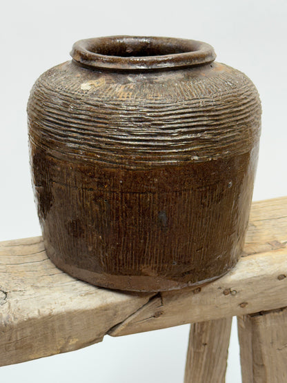 Vintage Chinese Bean Pot