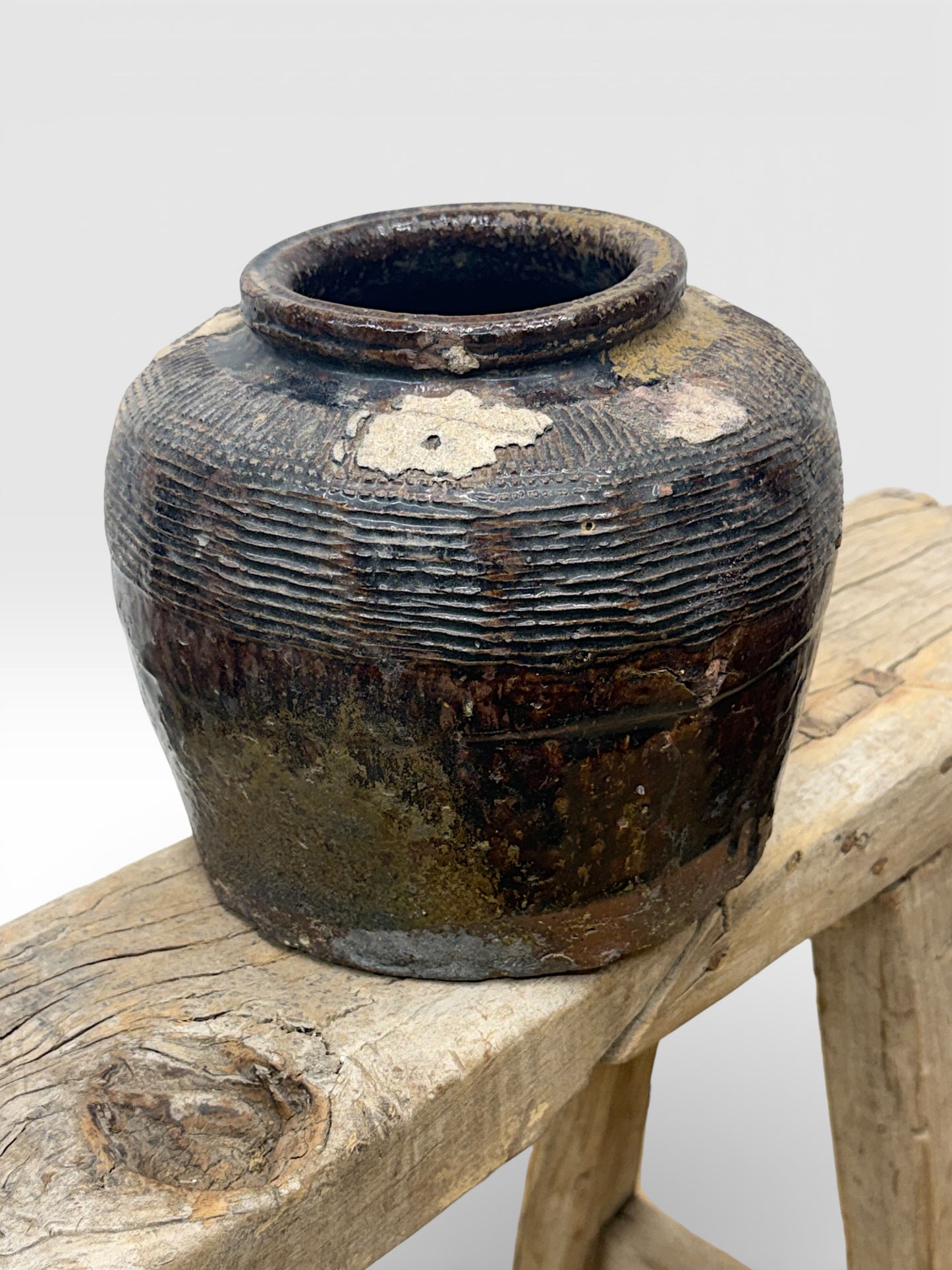 Vintage Chinese Bean Pot