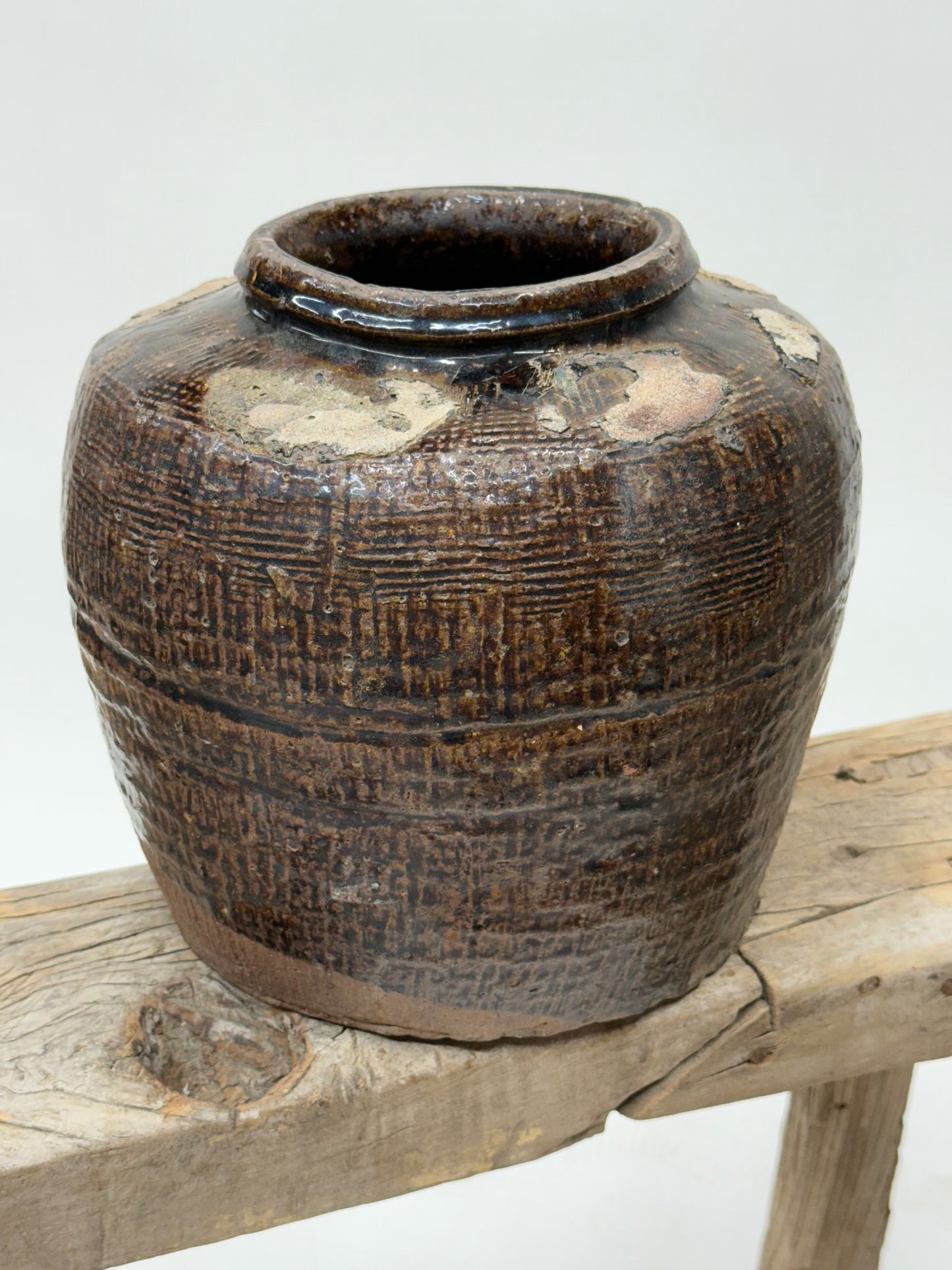 Vintage Chinese Bean Pot