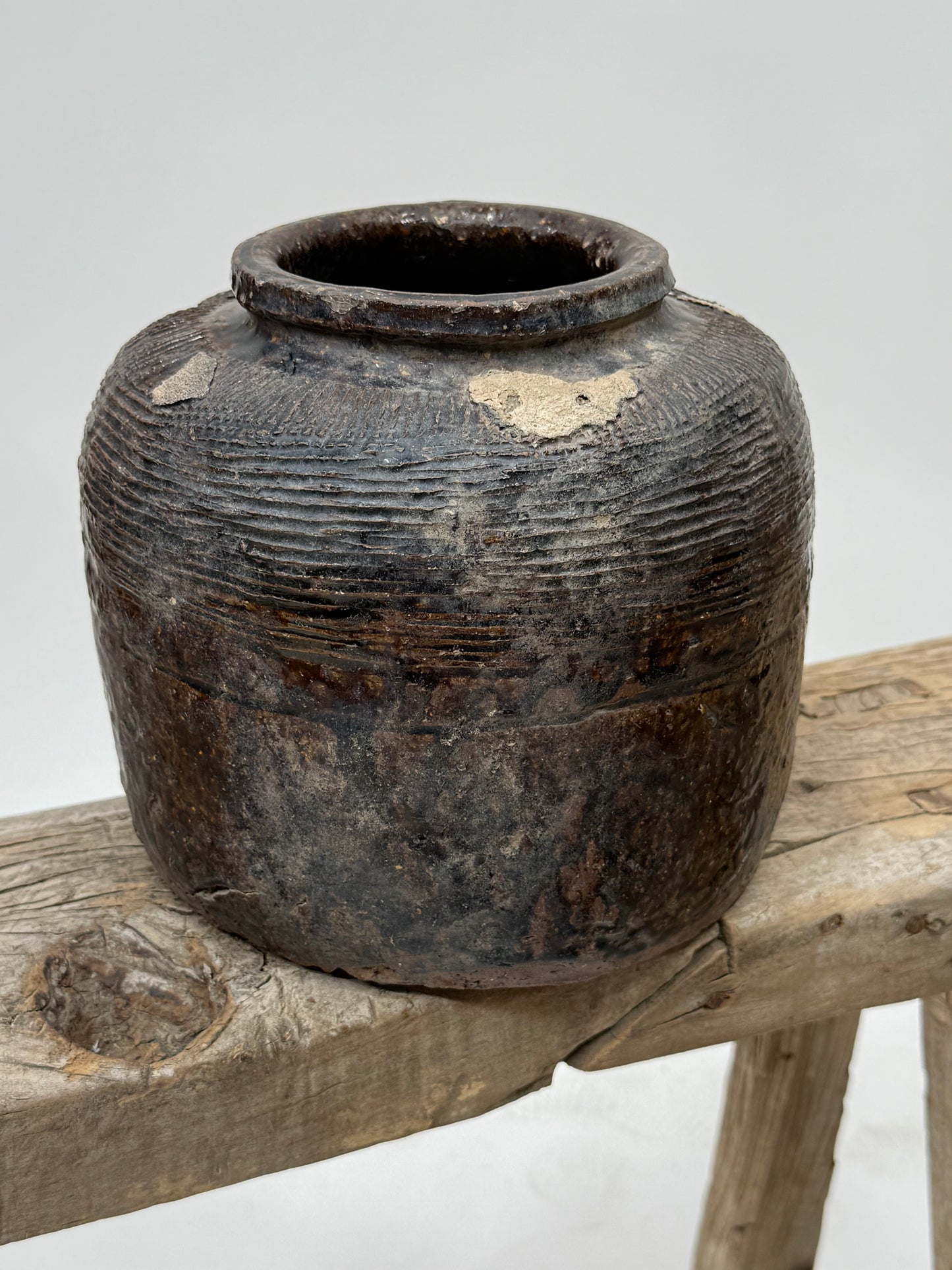 Vintage Chinese Bean Pot