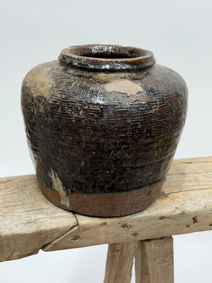 Vintage Chinese Bean Pot