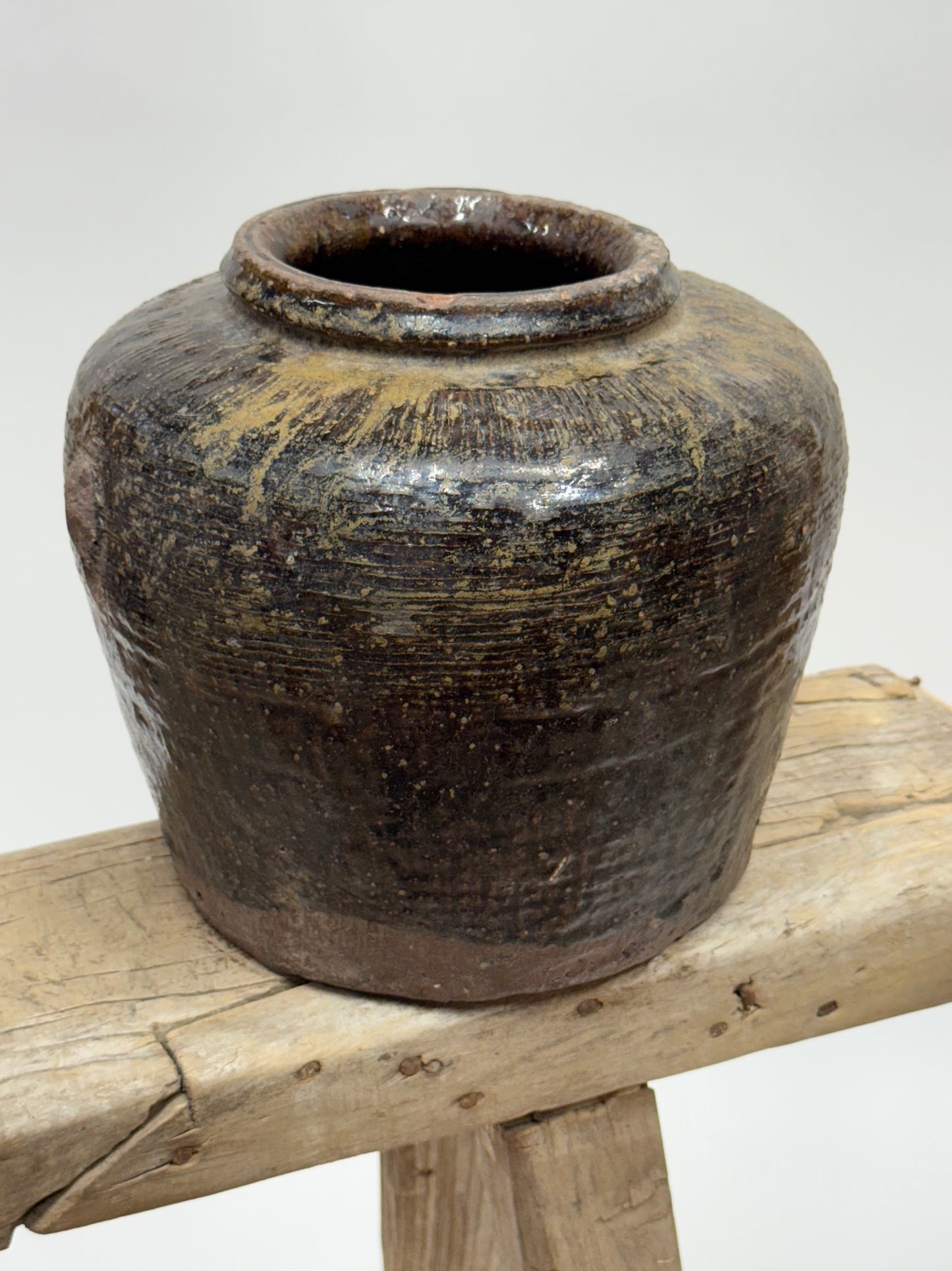 Vintage Chinese Bean Pot