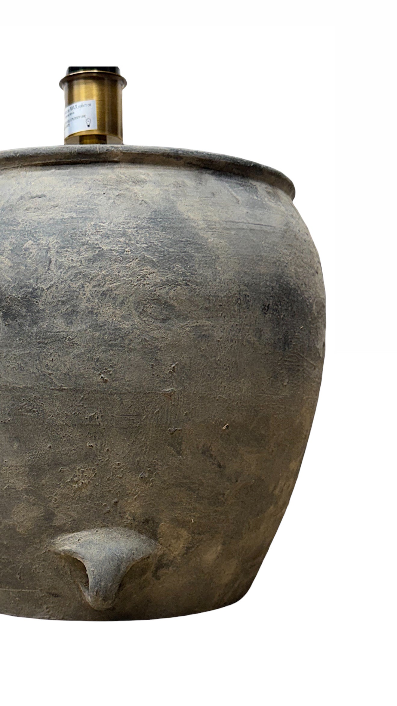 Rustic Pot Lamp