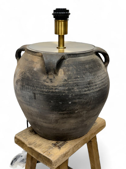 Chinese Water Pot Lamp with handles