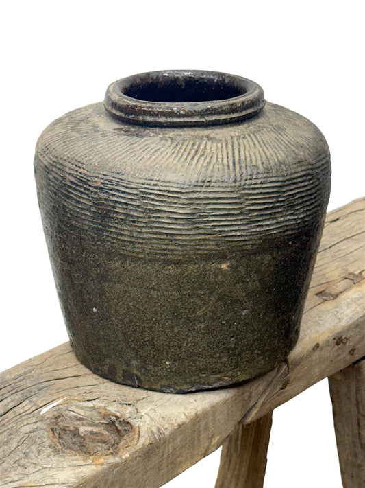 Vintage Chinese Bean Pot