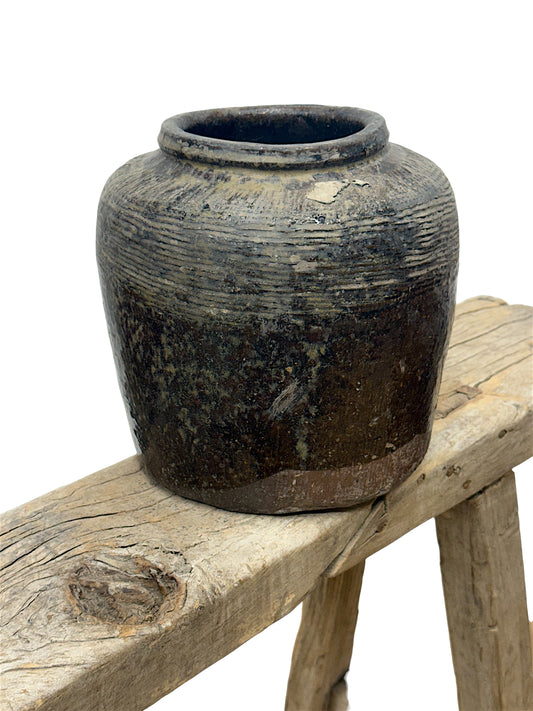 Vintage Chinese Bean Pot