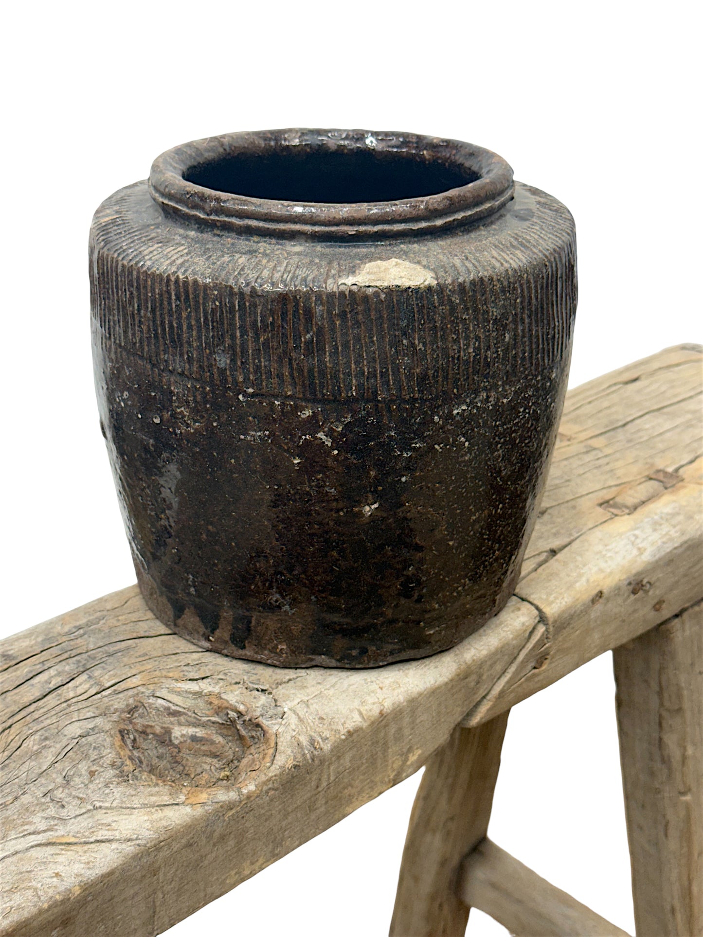 Vintage Chinese Bean Pot