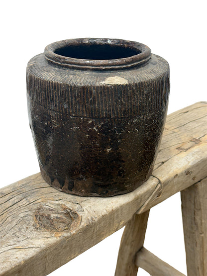 Vintage Chinese Bean Pot