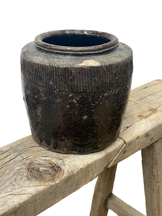 Vintage Chinese Bean Pot