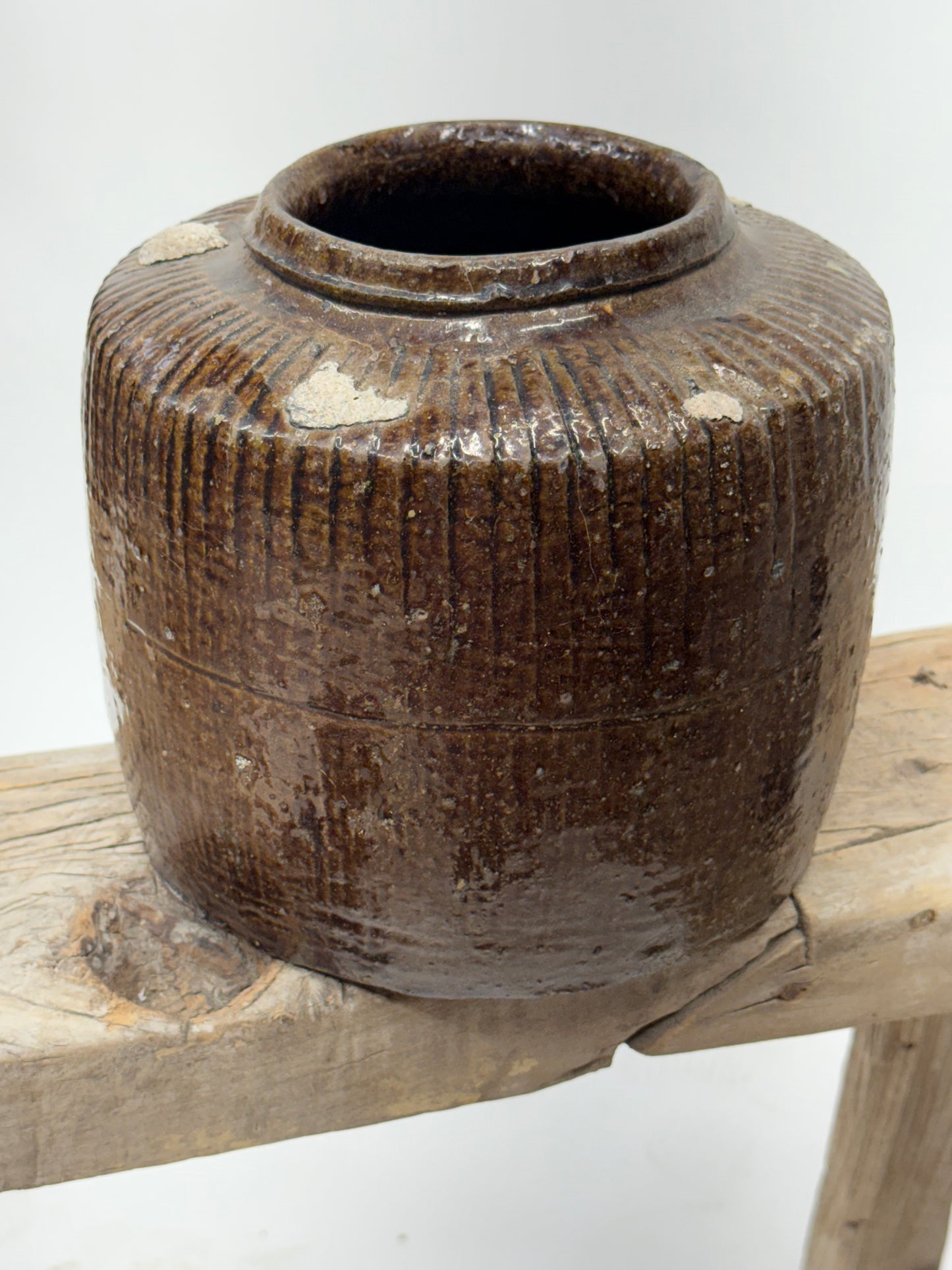 Vintage Chinese Bean Pot