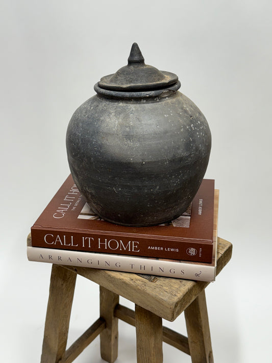 Vintage Chinese Lidded Vase