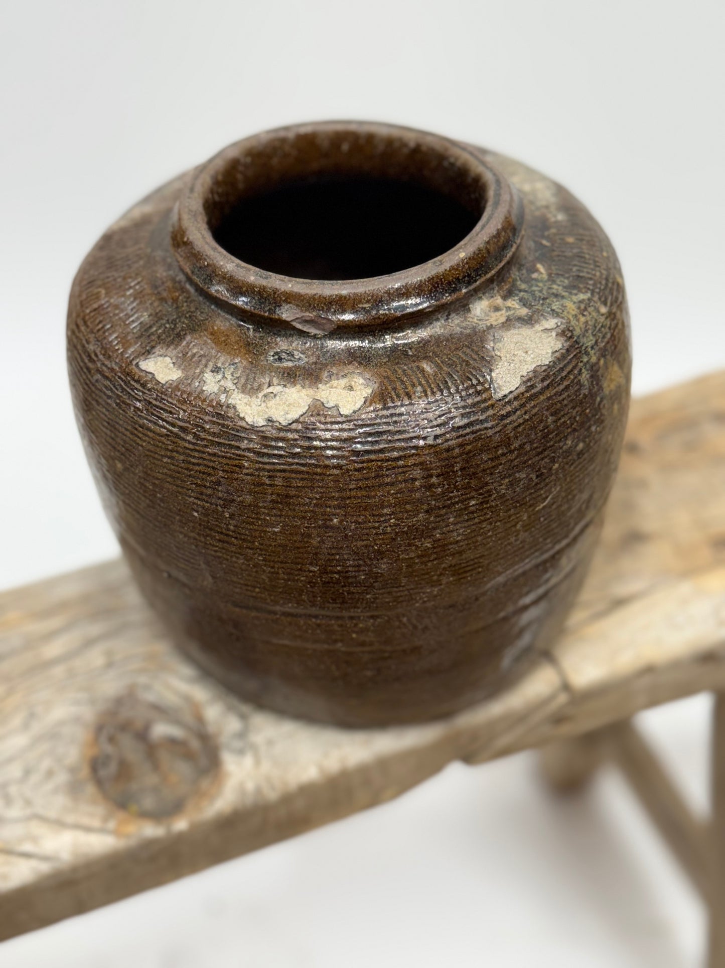 Vintage Chinese Bean Pot