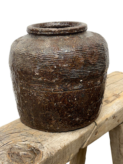Vintage Chinese Bean Pot