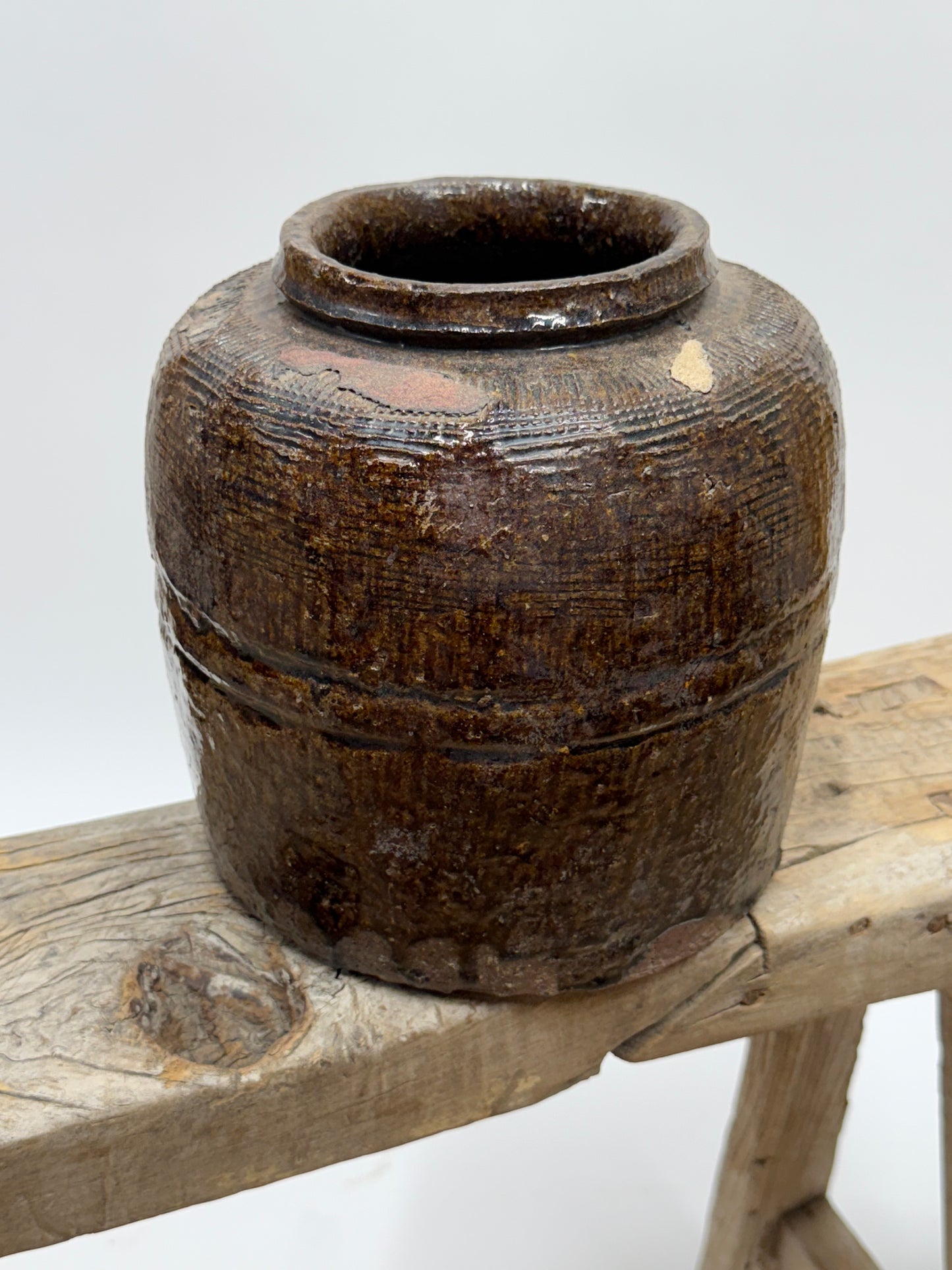 Vintage Chinese Bean Pot