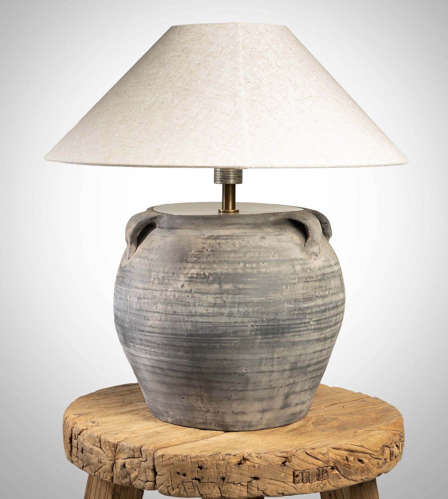 Chinese Water Pot Lamp with handles