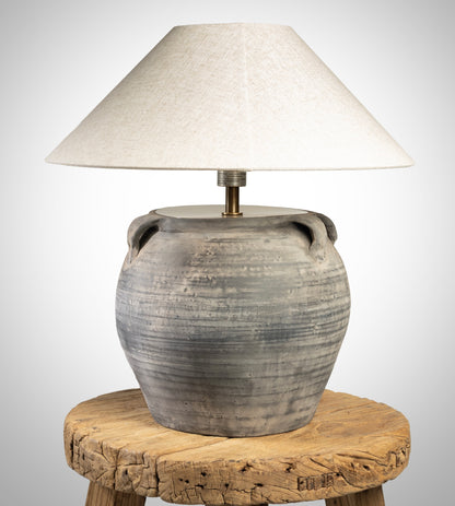 Chinese Water Pot Lamp with handles