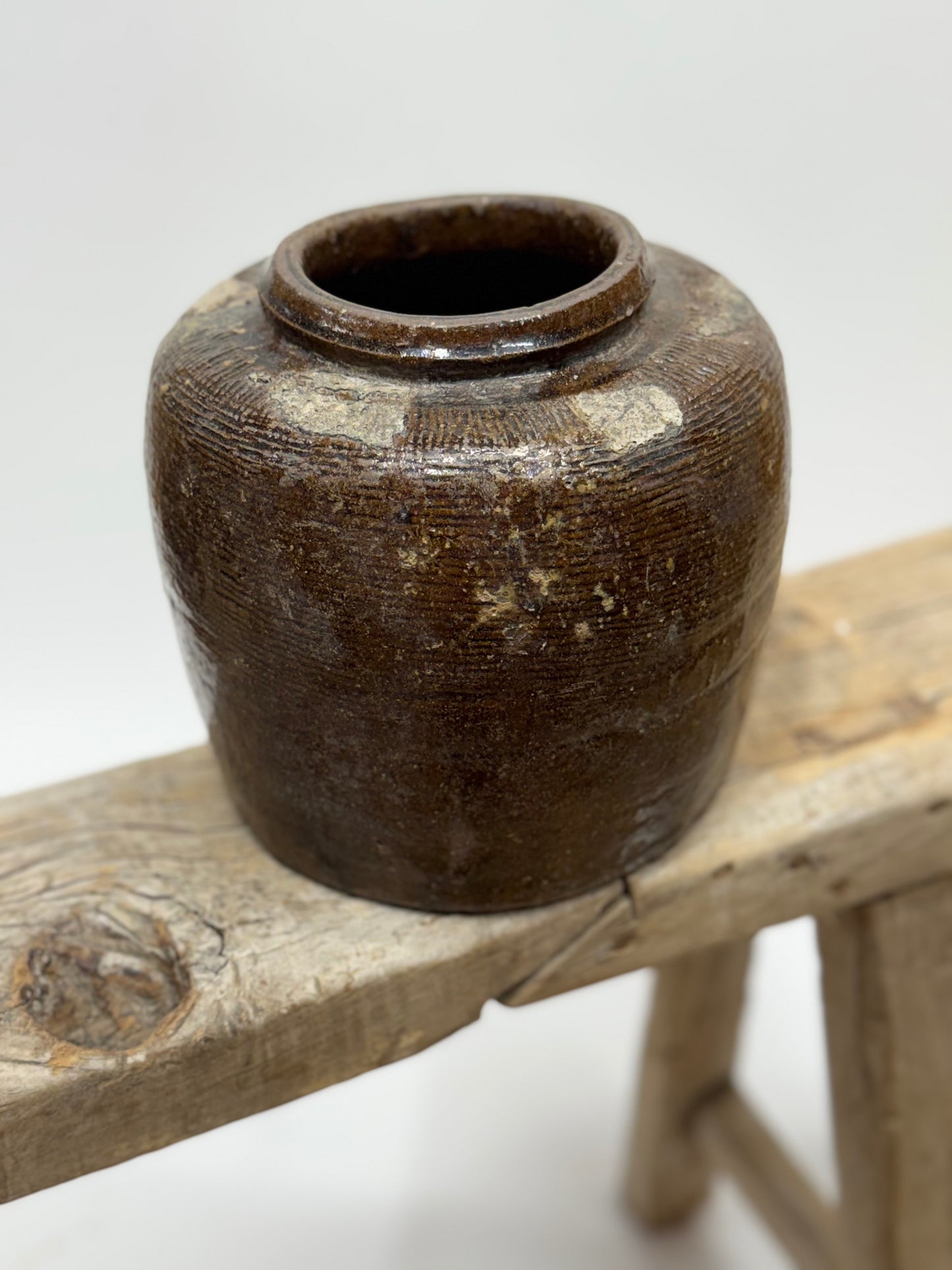 Vintage Chinese Bean Pot